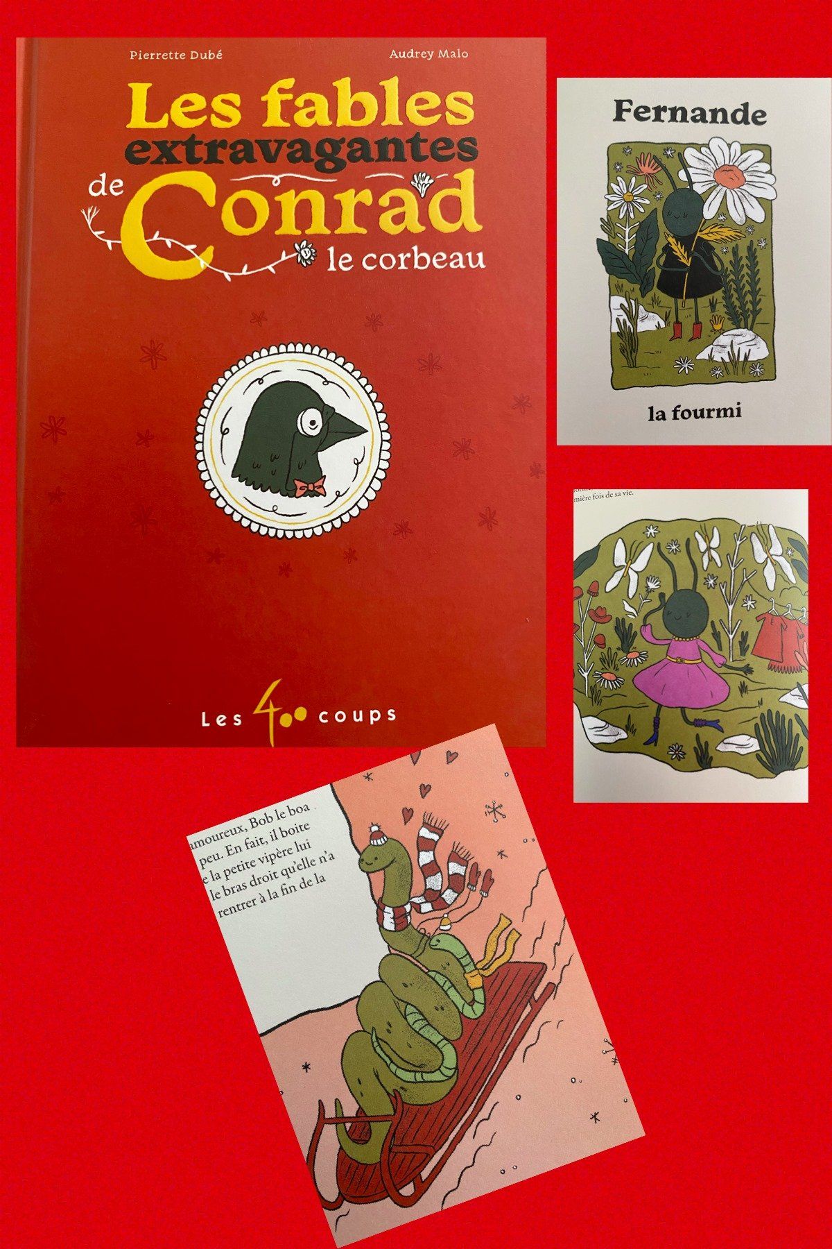 Les fables extravagantes de Conrad le corbeau