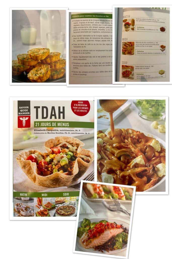 TDAH 21 jours de menus