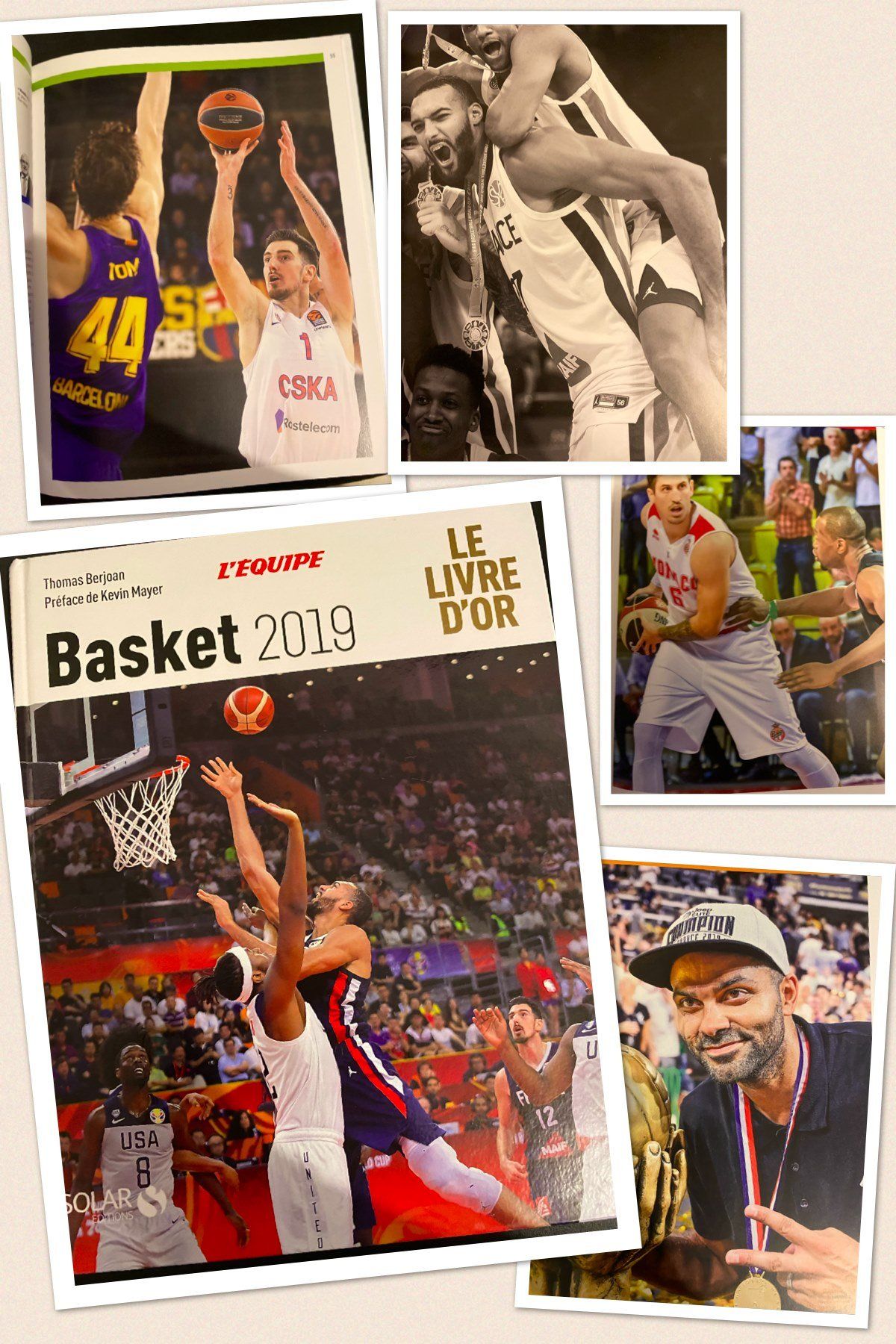 Le livre d’or basket 2019