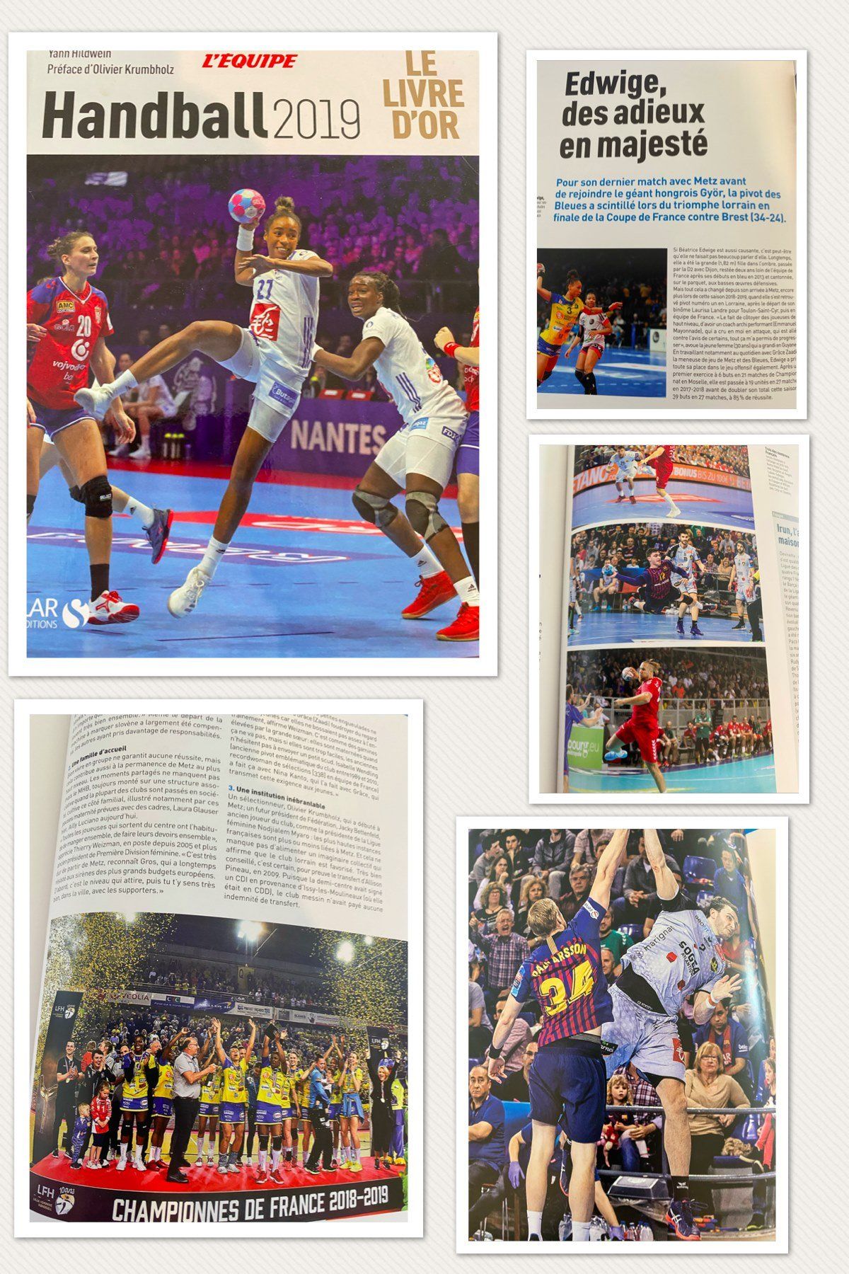 Le livre d’or Handball 2019