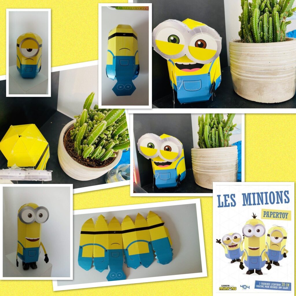 Moi, moche et méchant – Papertoy – Les Minions