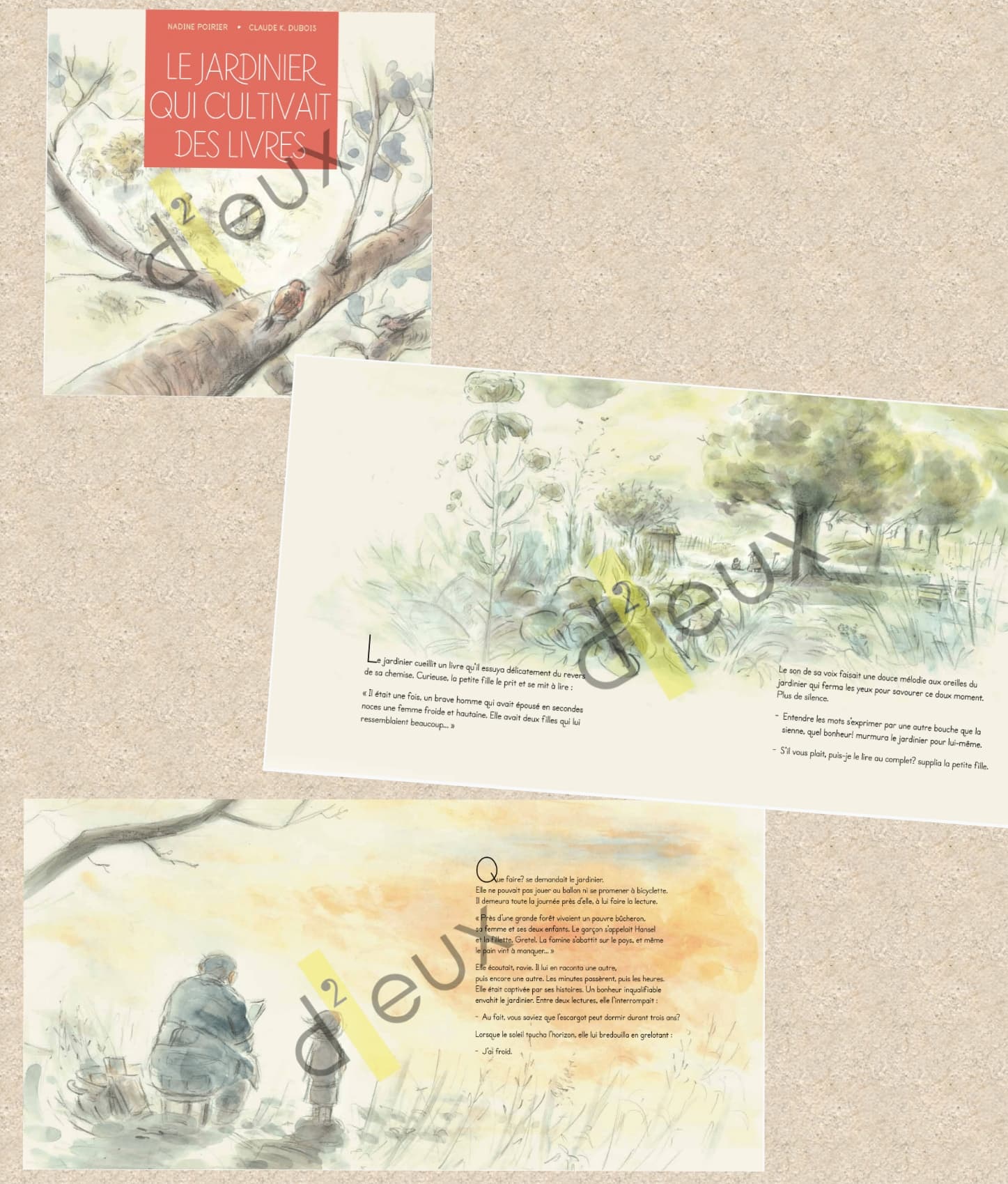 Le jardinier qui cultivait des livres