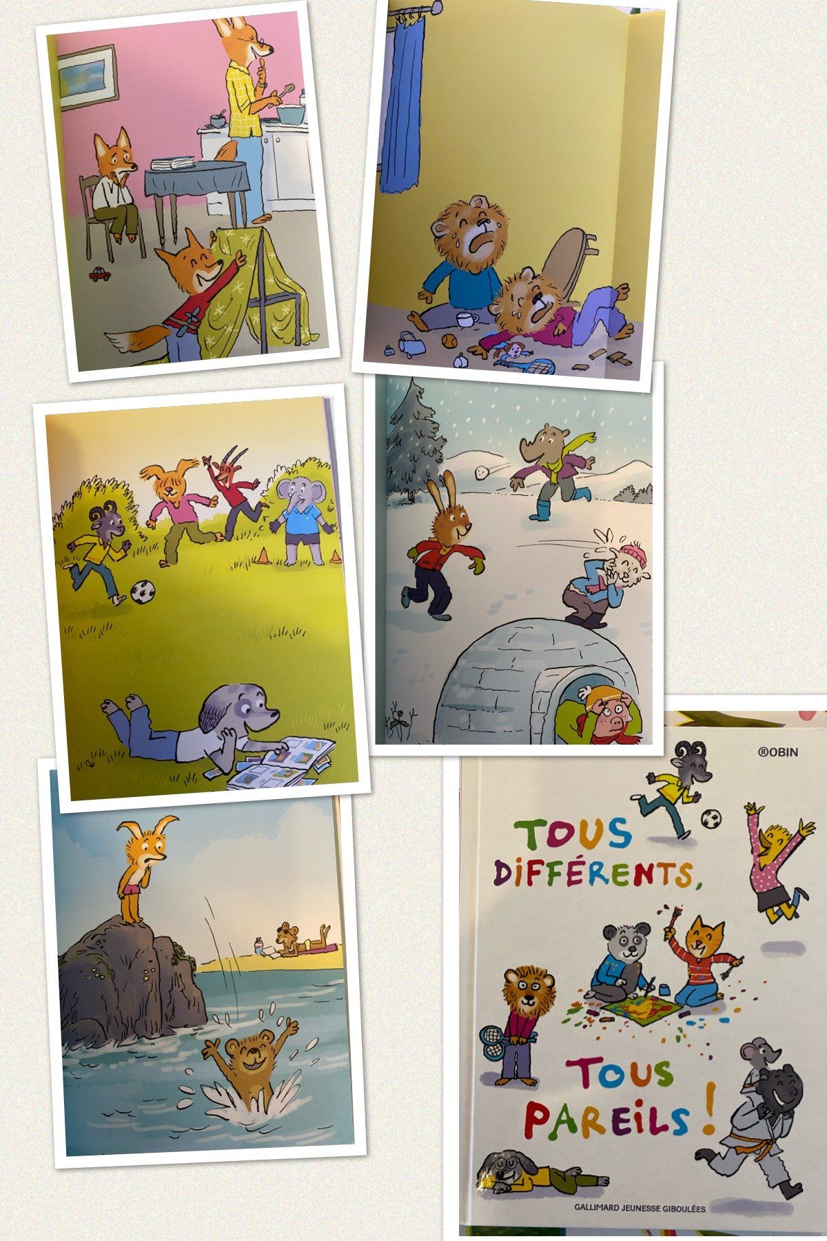 Tous différents, tous pareils!