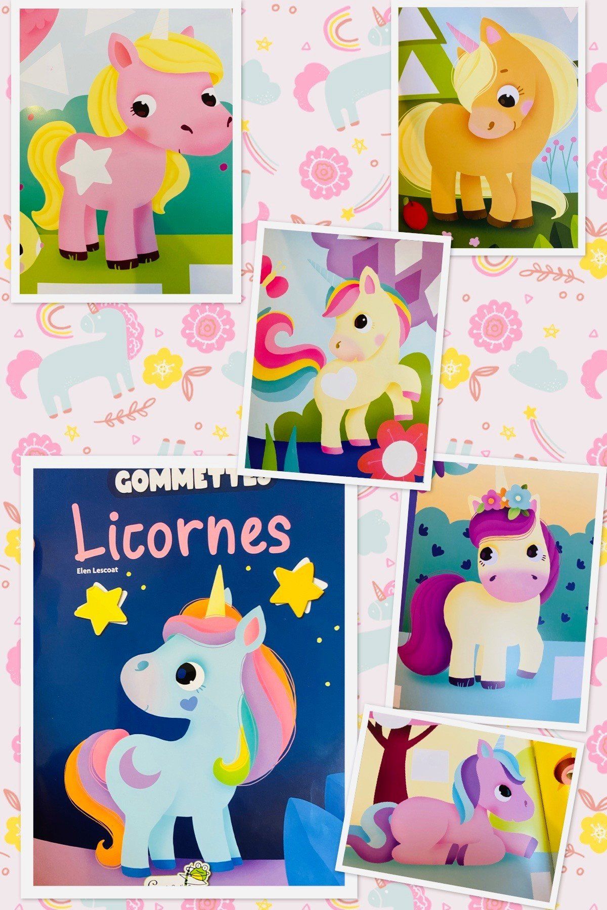 Gommettes licornes