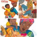 Bébé va au marché