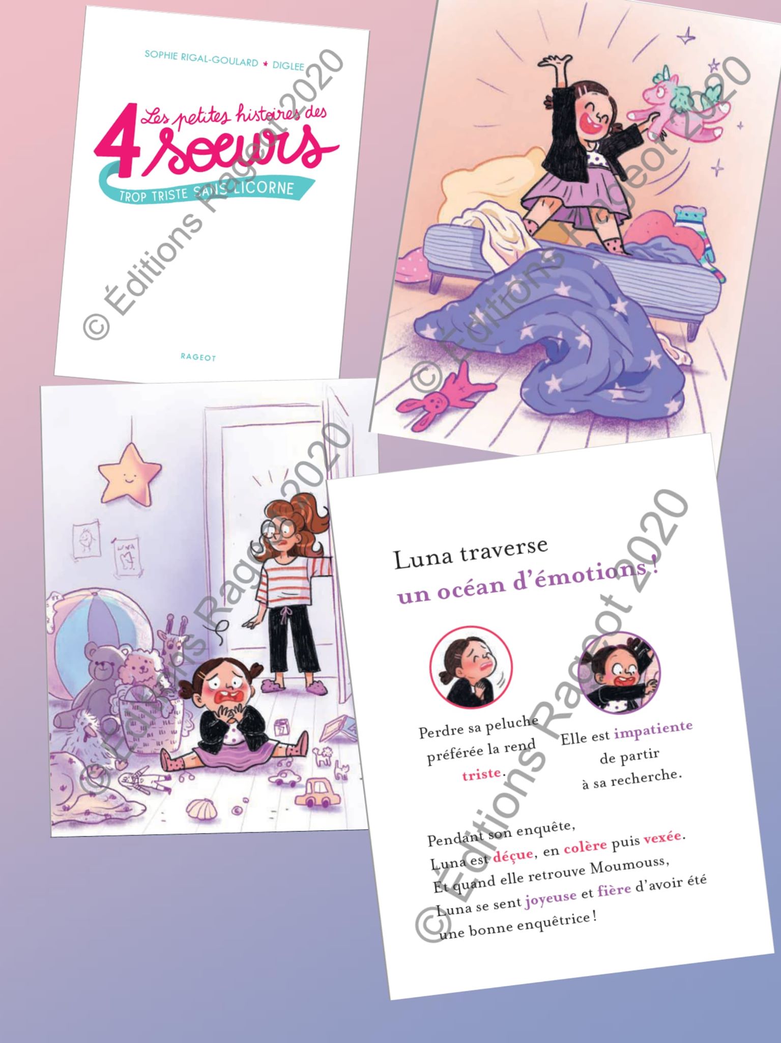 Les petites histoires des 4 soeurs – Trop triste sans licorne