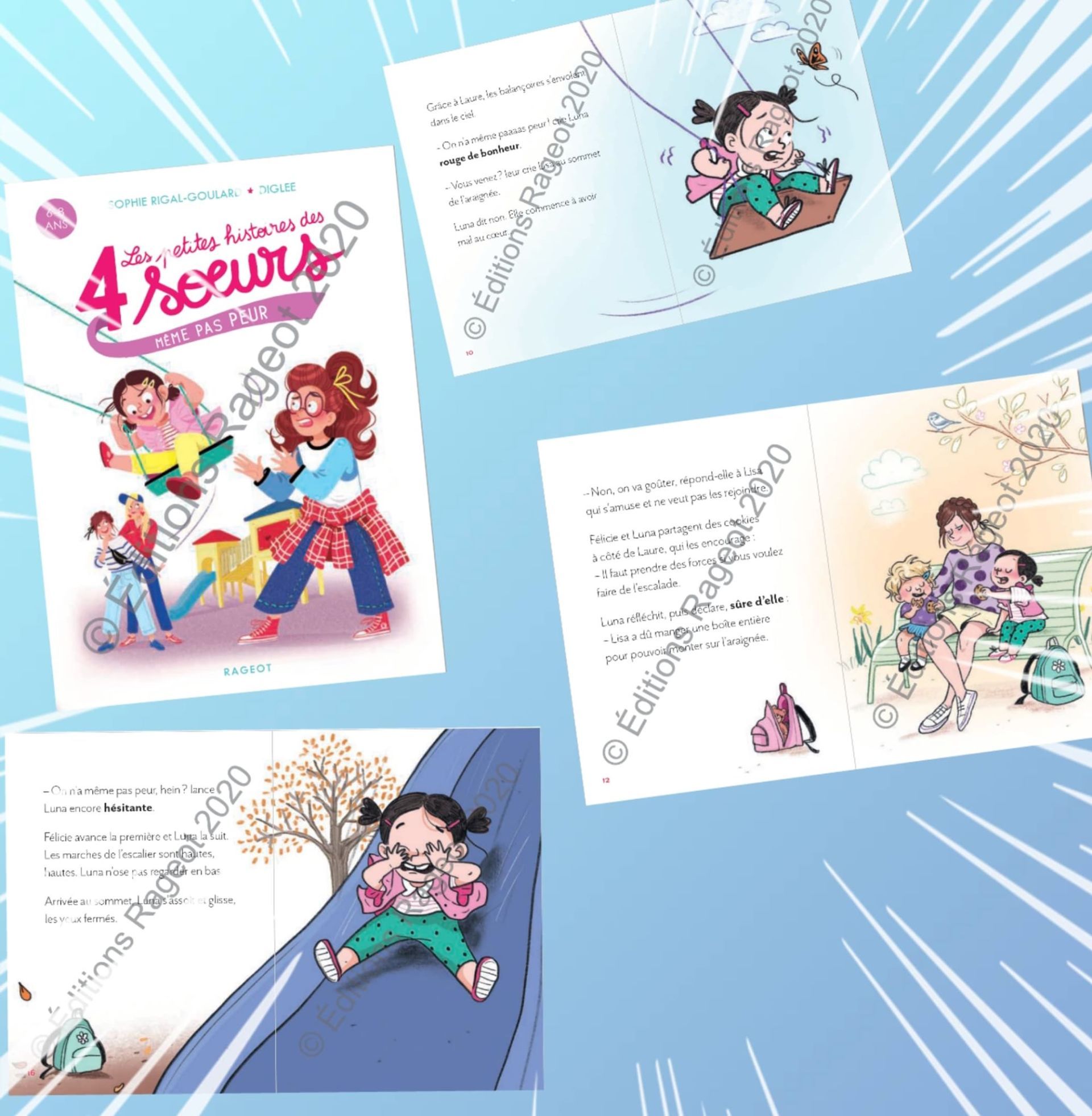 Les petites histoires des 4 sœurs – Même pas peur