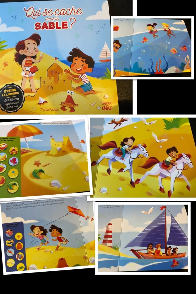 Qui se cache dans le sable?