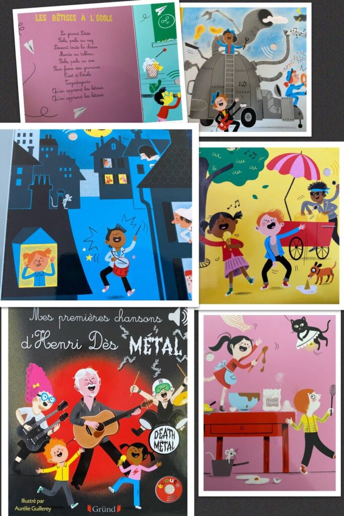 Mes premières chansons d’Henri Dés métal