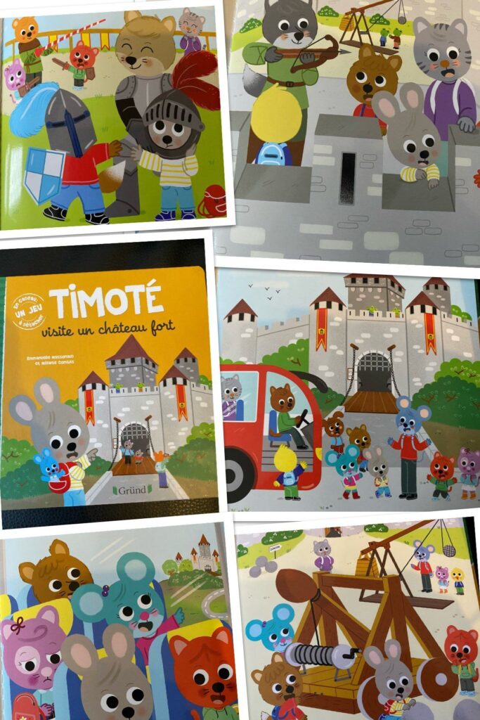 Timoté visite un château fort