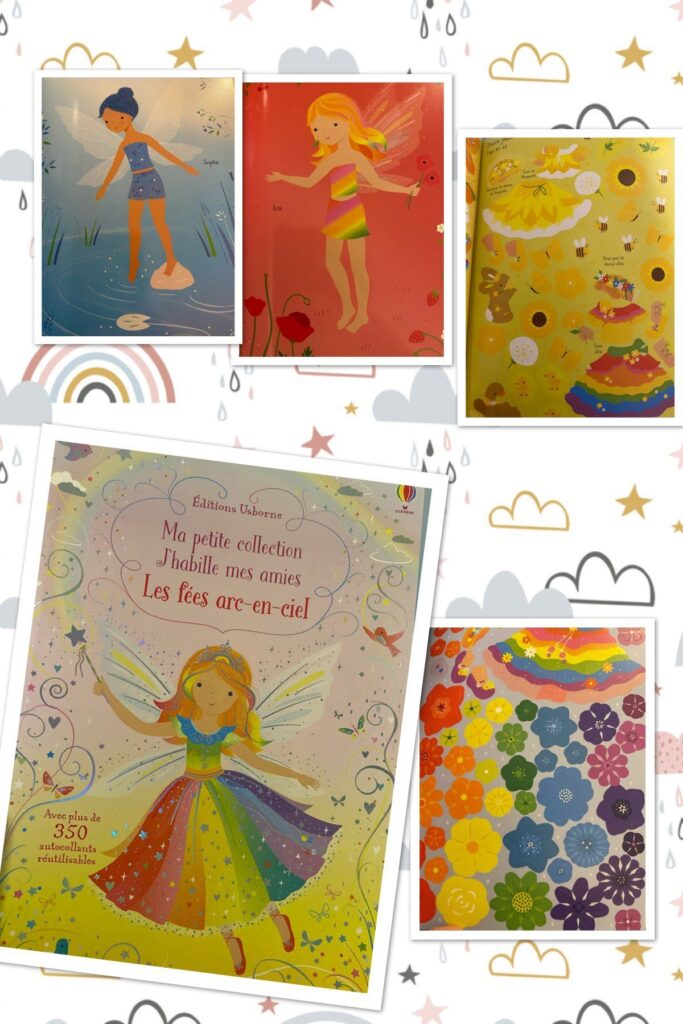 J’habille mes amies – Les fées arc-en-ciel