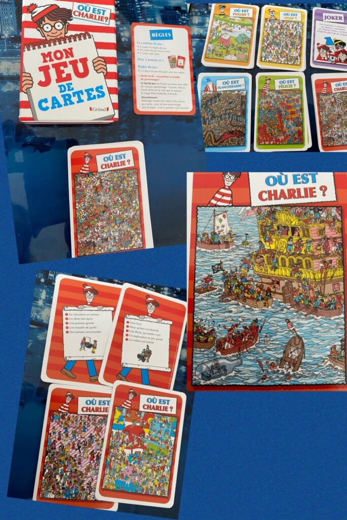 Mon jeu de cartes Où est Charlie ?