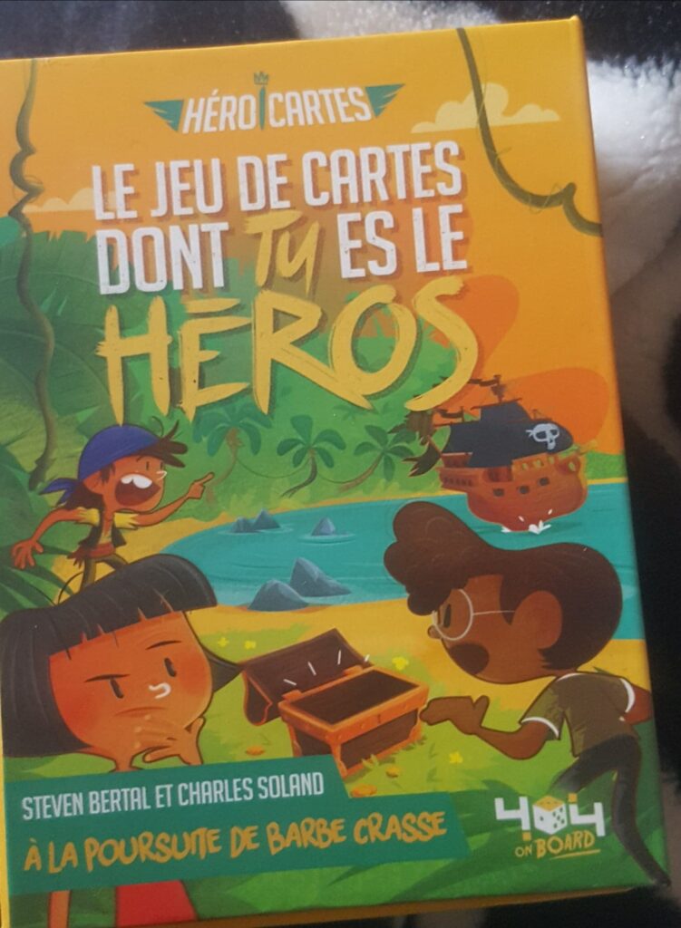 Le jeu de cartes dont tu es le héros – A la poursuite de Barbe-Crasse