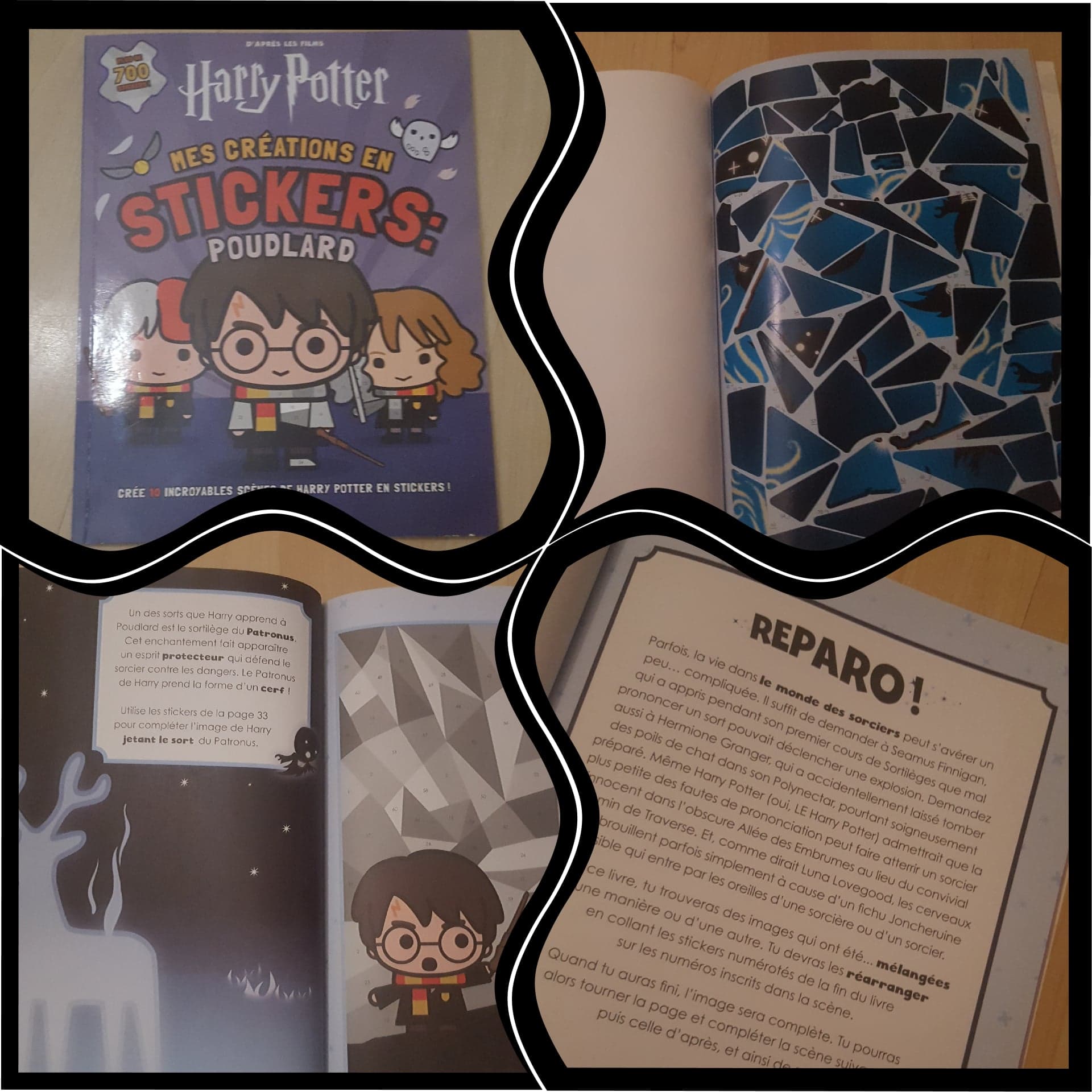Harry Potter Mes créations en stickers : Poudlard
