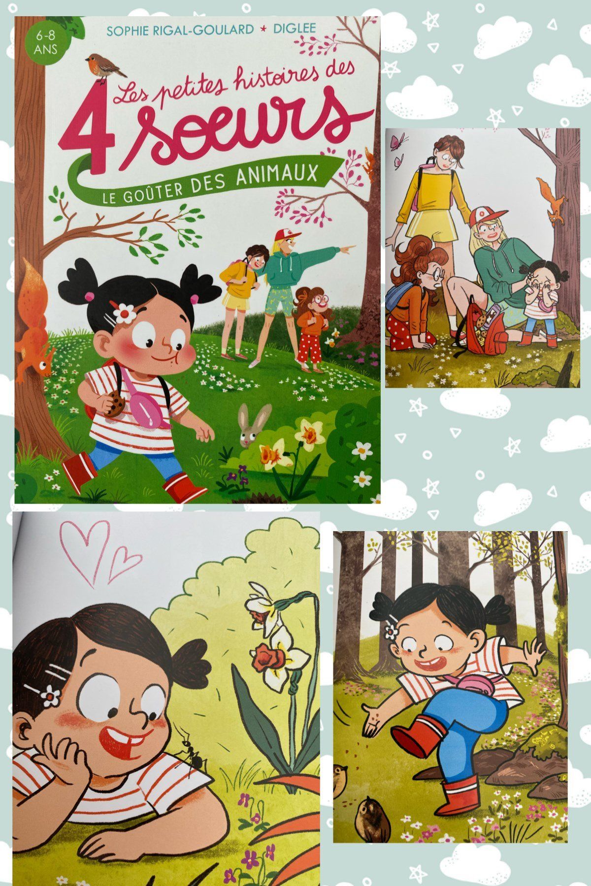 Les petites histoires des 4 sœurs – Le goûter des animaux