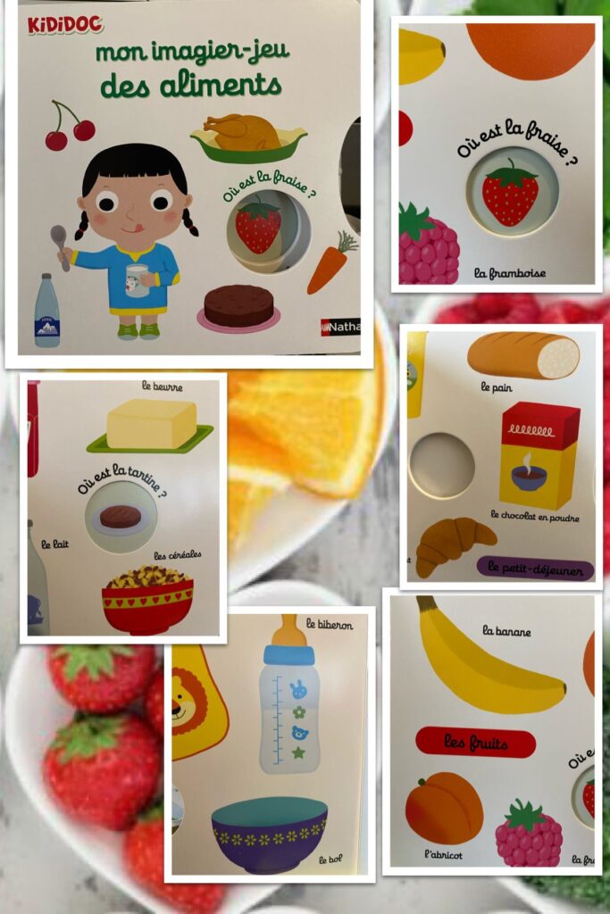 Mon imagier-jeu des aliments