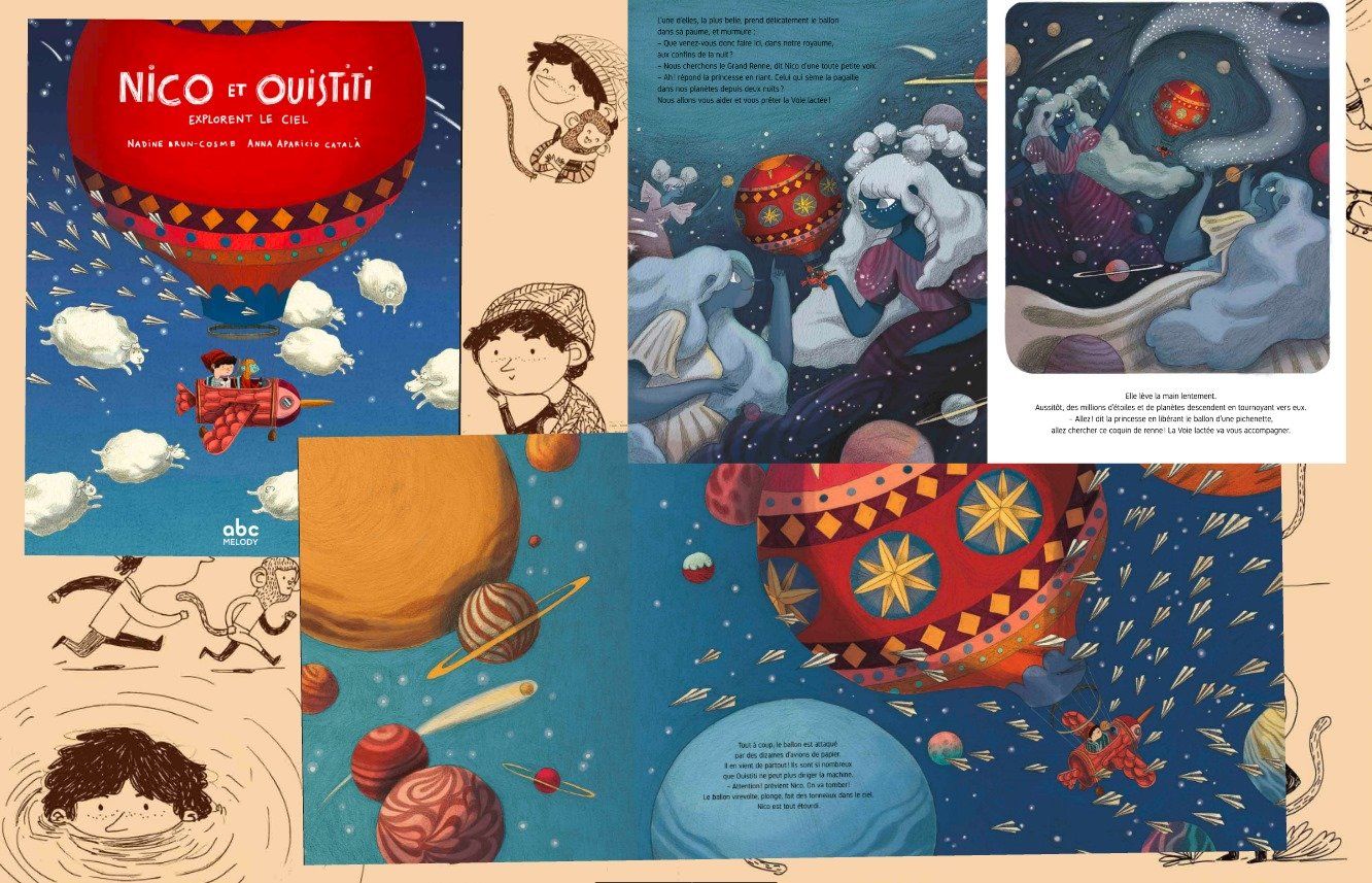 Nico et ouistiti explorent le ciel