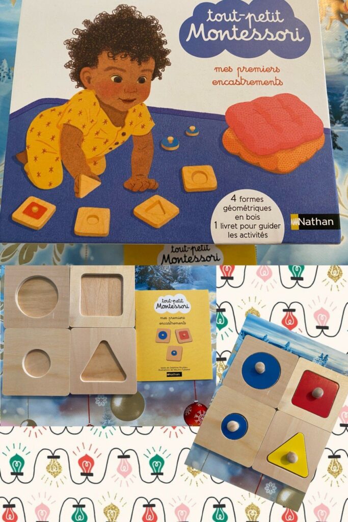 Tout-petit Montessori – Mes premiers encastrements