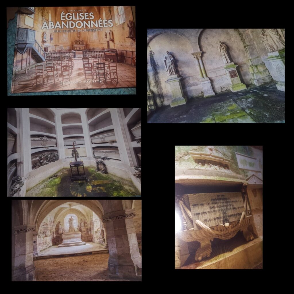 Eglises abandonnées de lieux de culte en déshérence