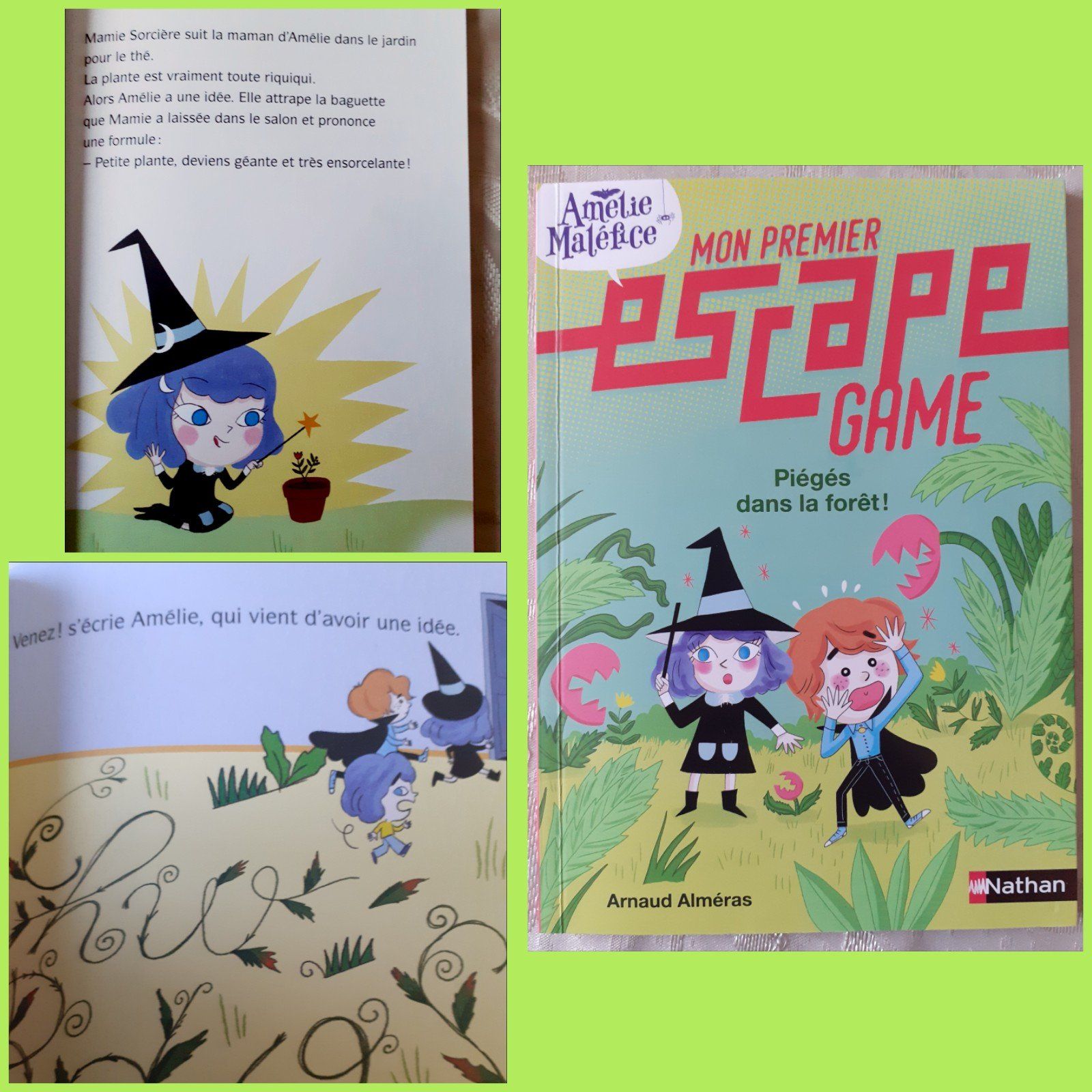 Mon premier escape game – Amélie Maléfice – Piégés dans la forêt !