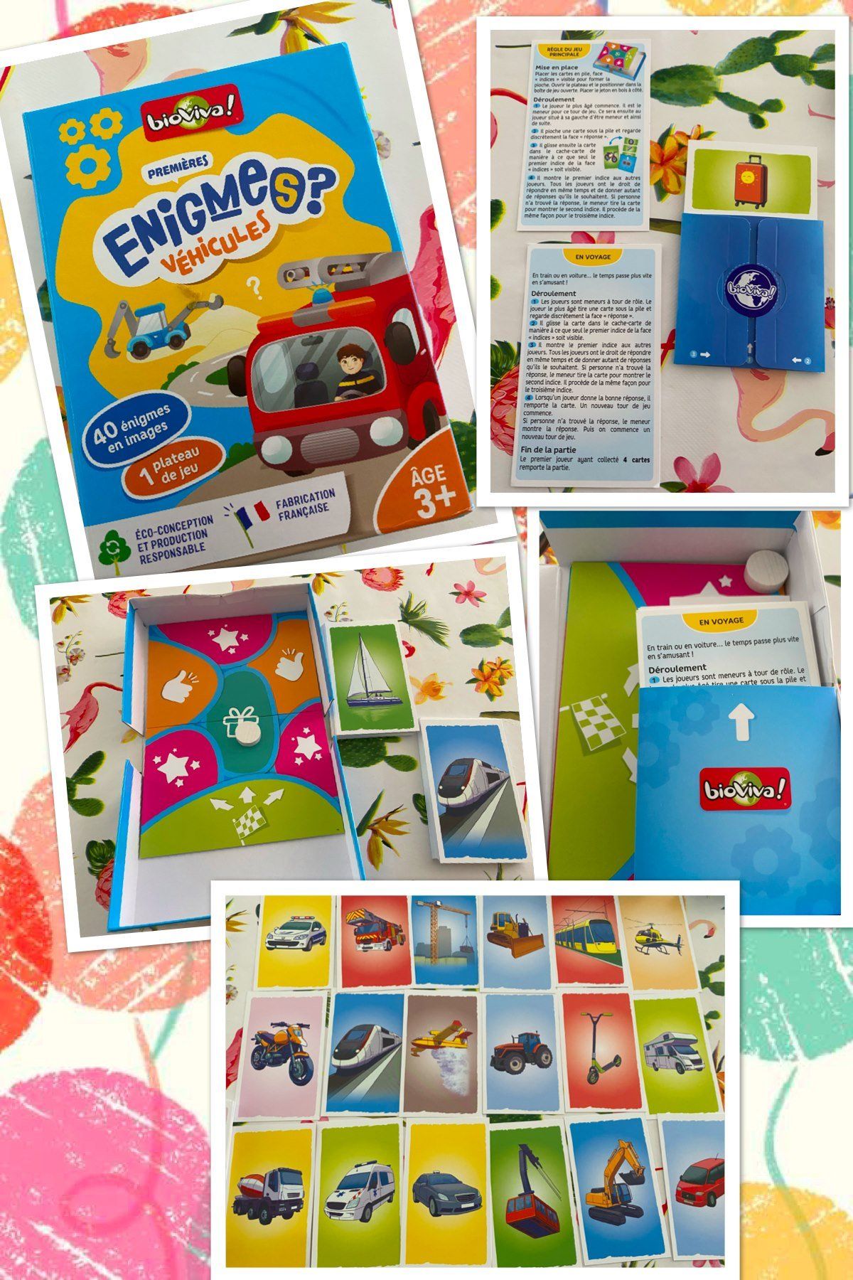 Premières énigmes véhicules 1-4 joueurs