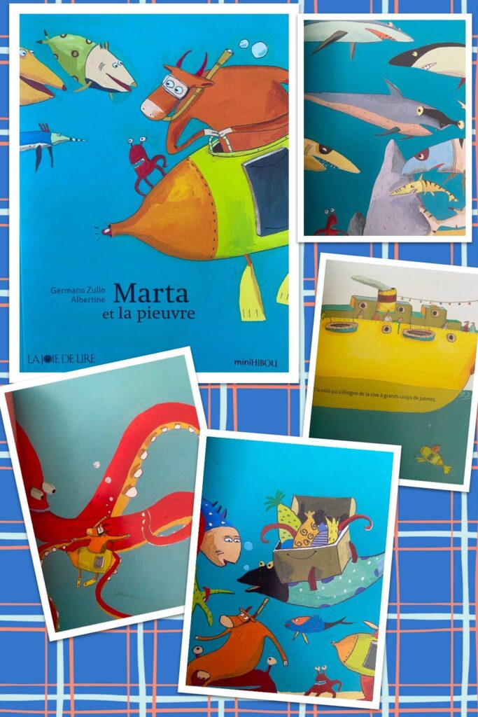 Marta se jette à l’eau !