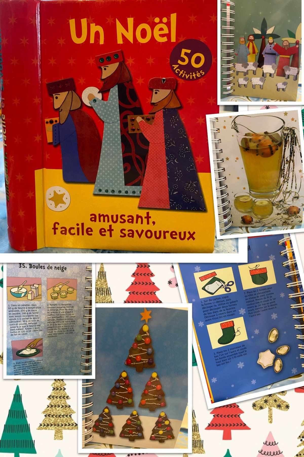 Un Noël amusant, facile et savoureux 50 activités