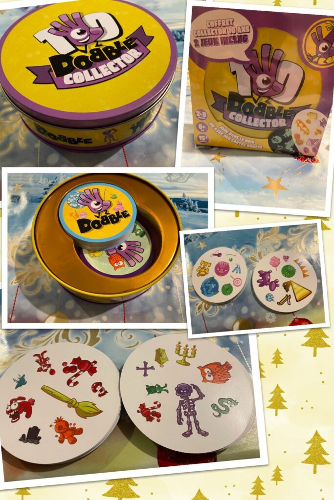 Coffret Dobble collector 10 ans, 2 jeux inclus