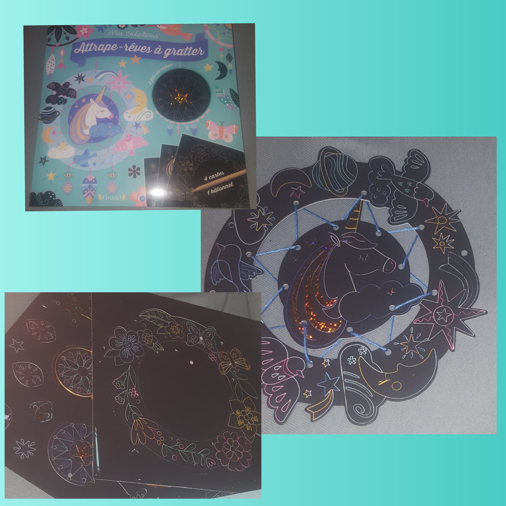 Mes Créations Attrape-rêves à gratter