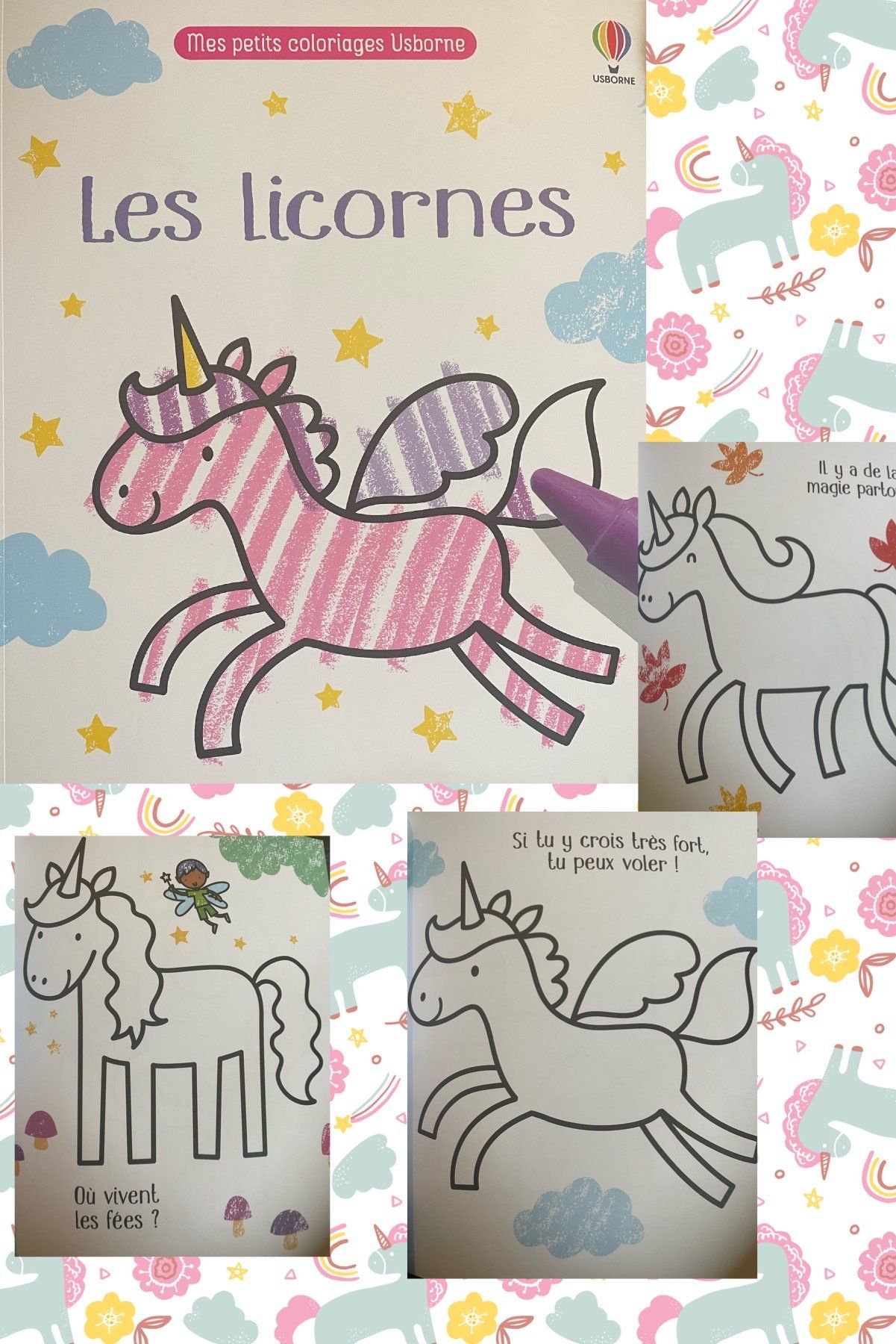 Mes petits coloriages Usborne