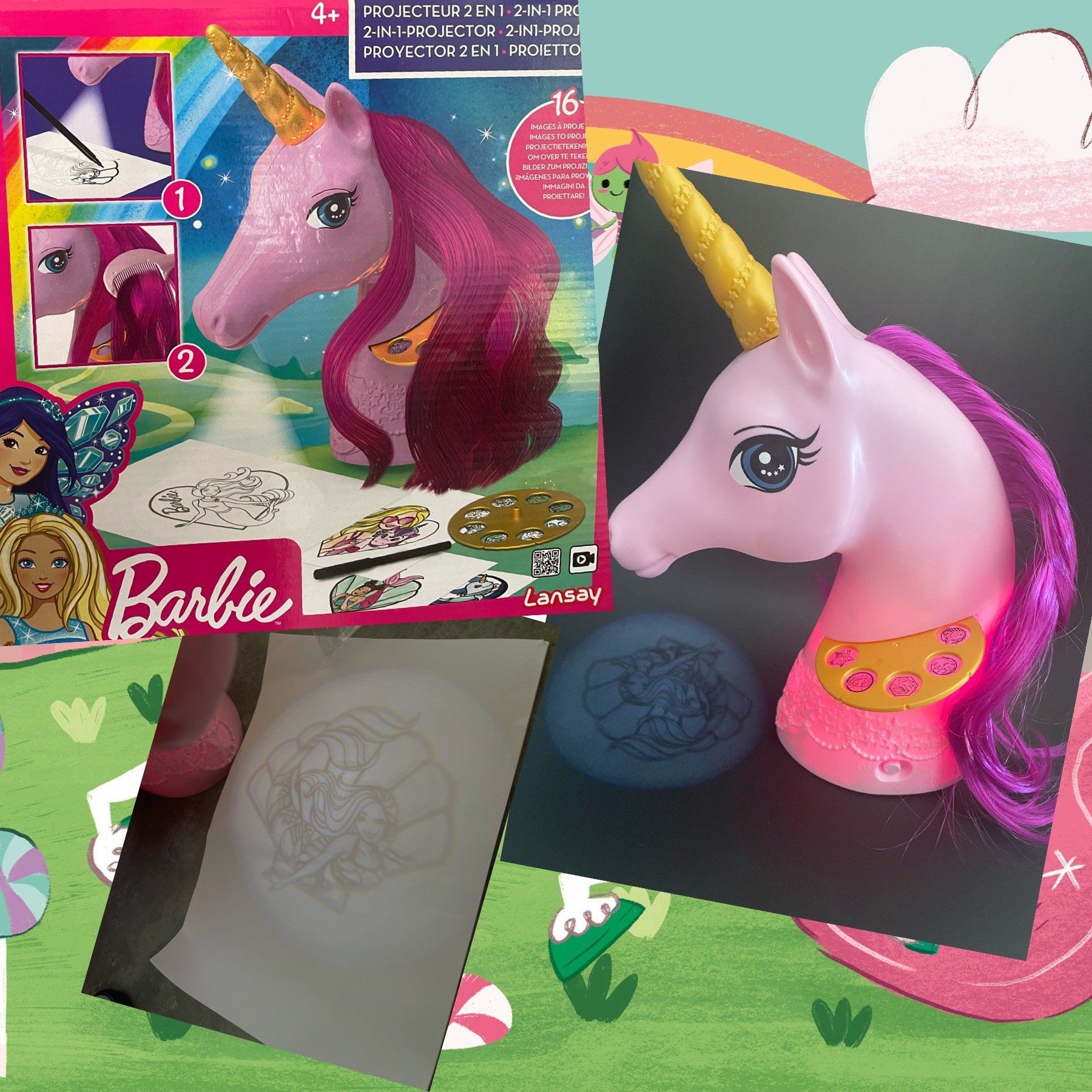 Projecteur 2 en 1 Barbie
