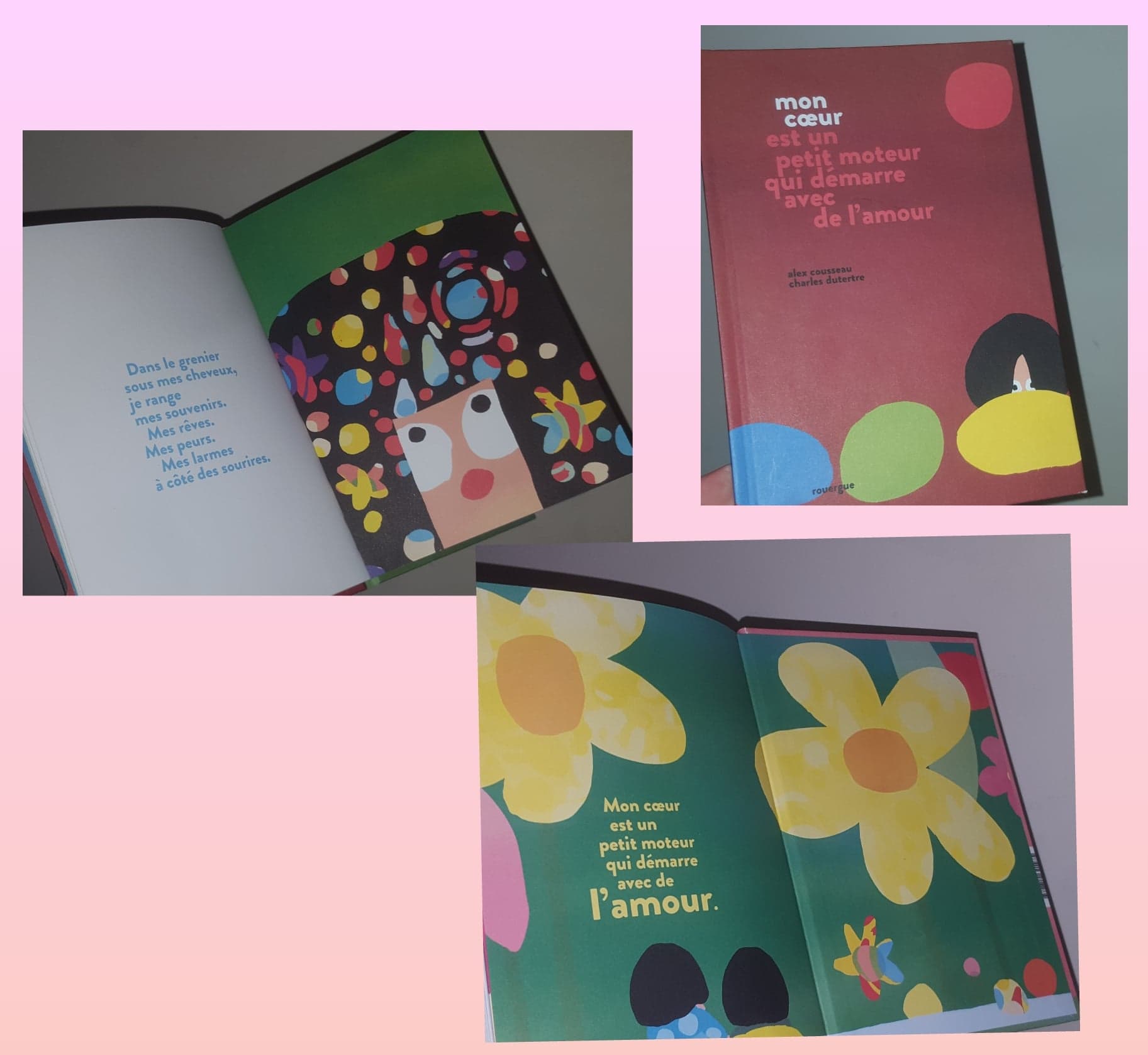 Mon coeur est un petit moteur qui démarre avec de l&rsquo;amour