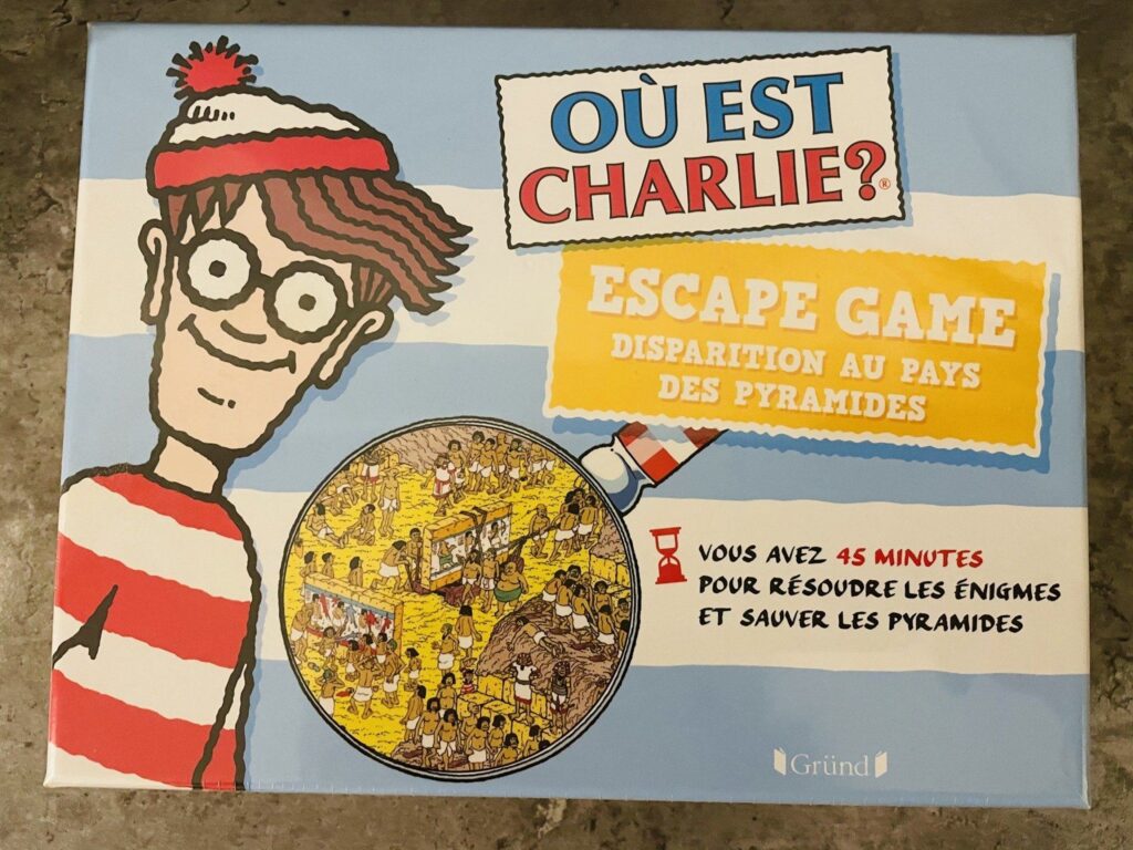 Où est Charlie ? -Escape box – Disparition au pays des piramides