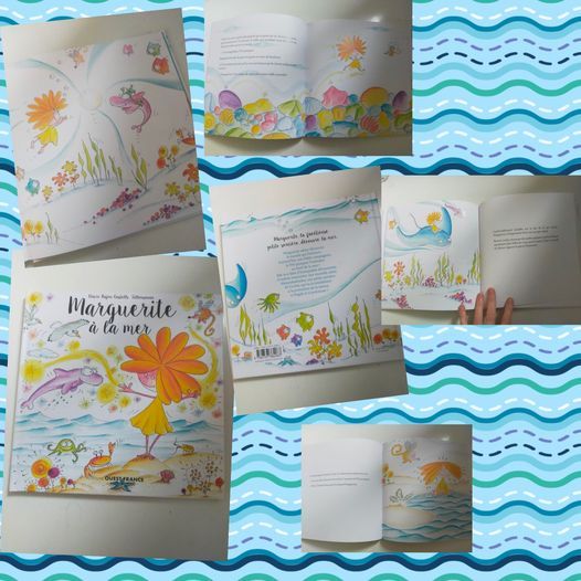 Marguerite à la mer