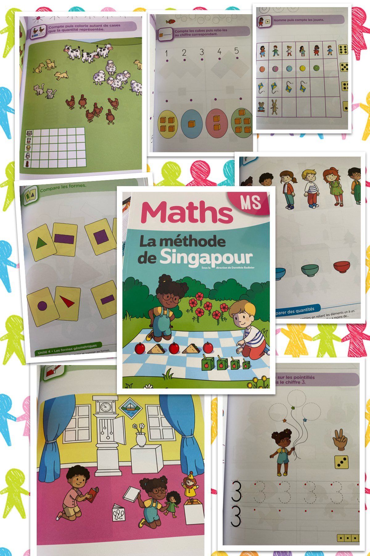 Maths la méthode de Singapour – Moyenne Section