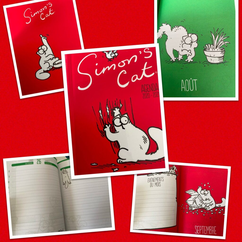 Agenda Simon’s Cat 2020-2021