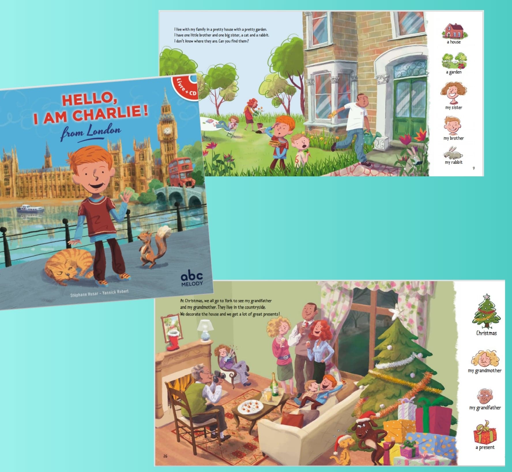 Hello, I am charlie ! -From London