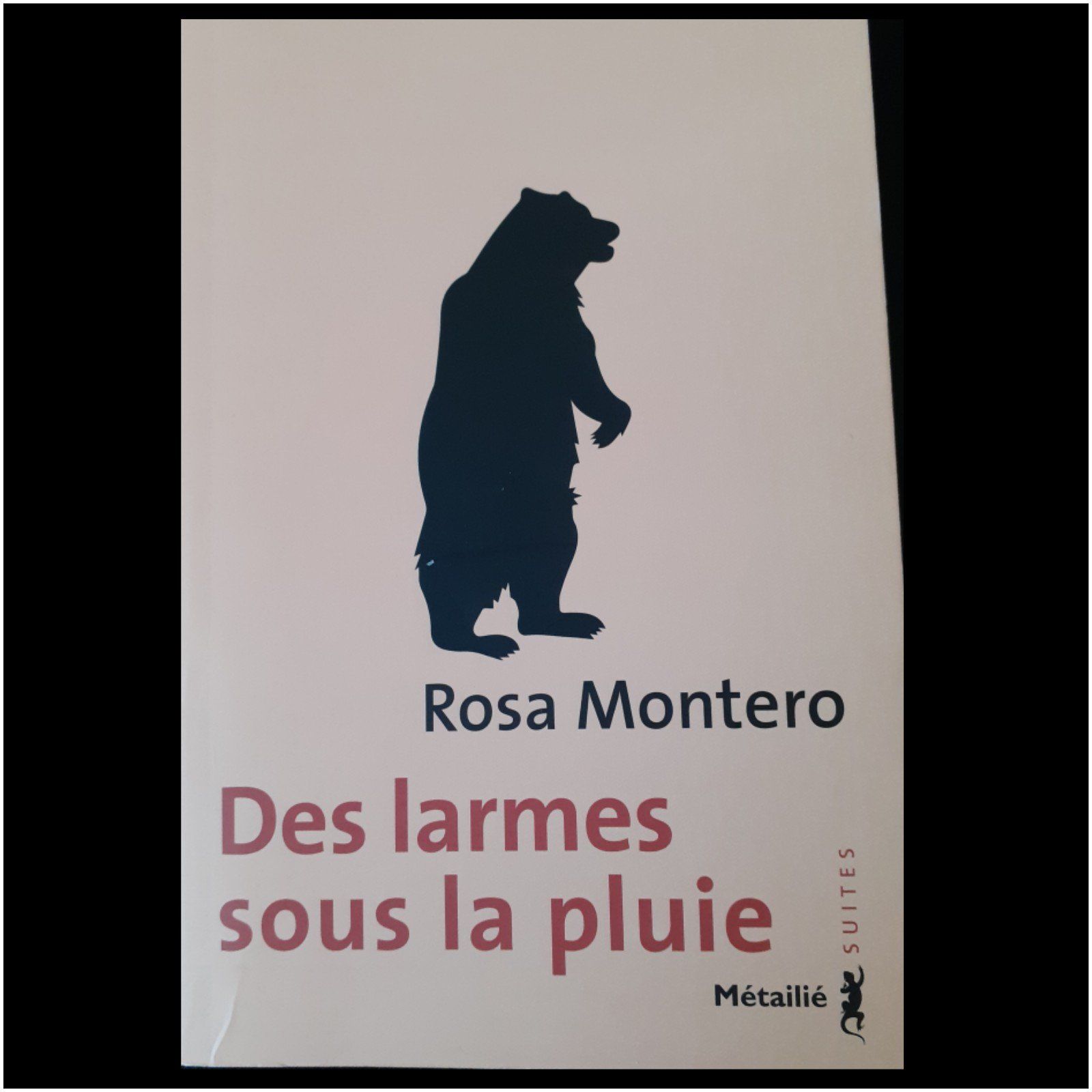 Des larmes sous la pluie