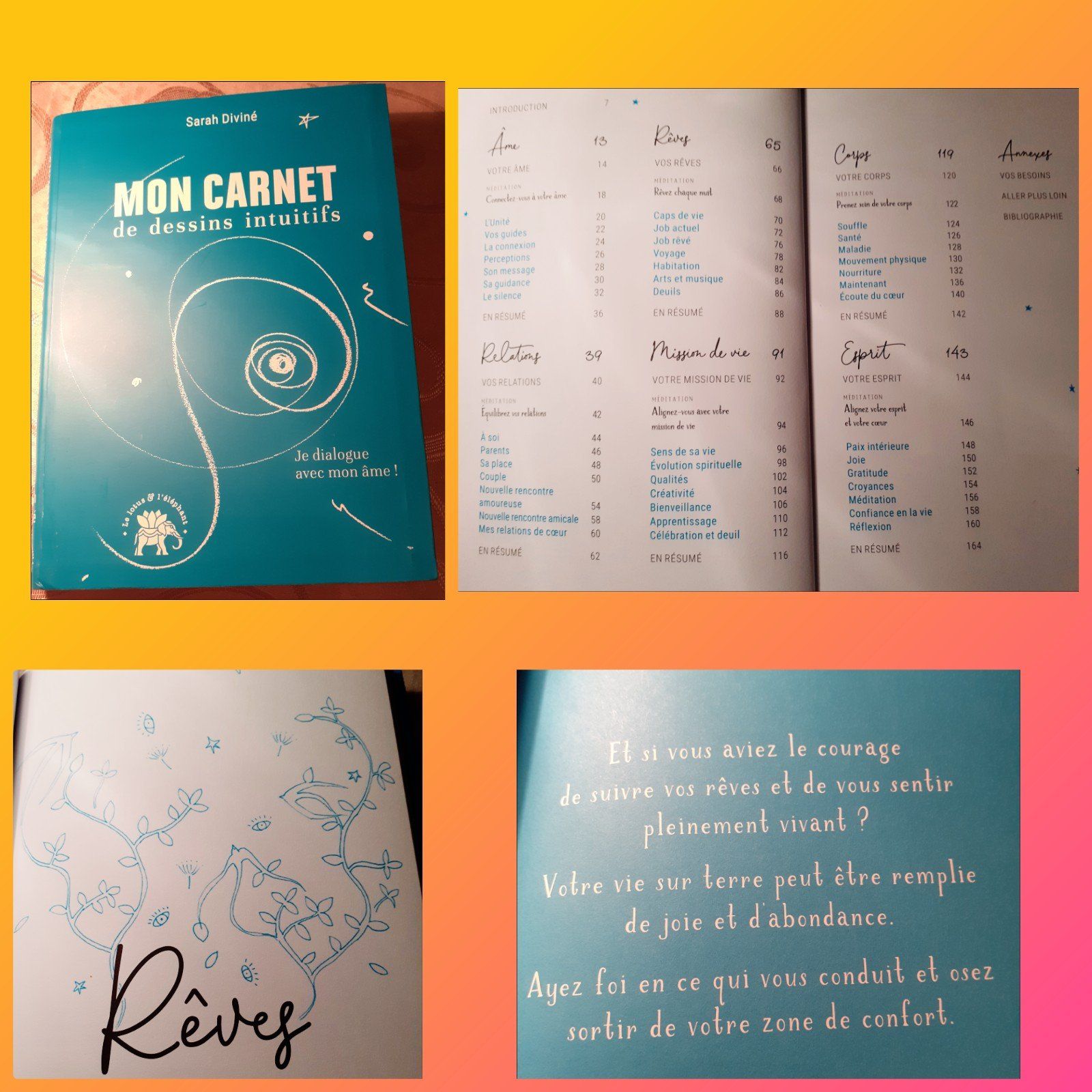 Mon carnet de dessins intuitifs – Je dialogue avec mon âme !