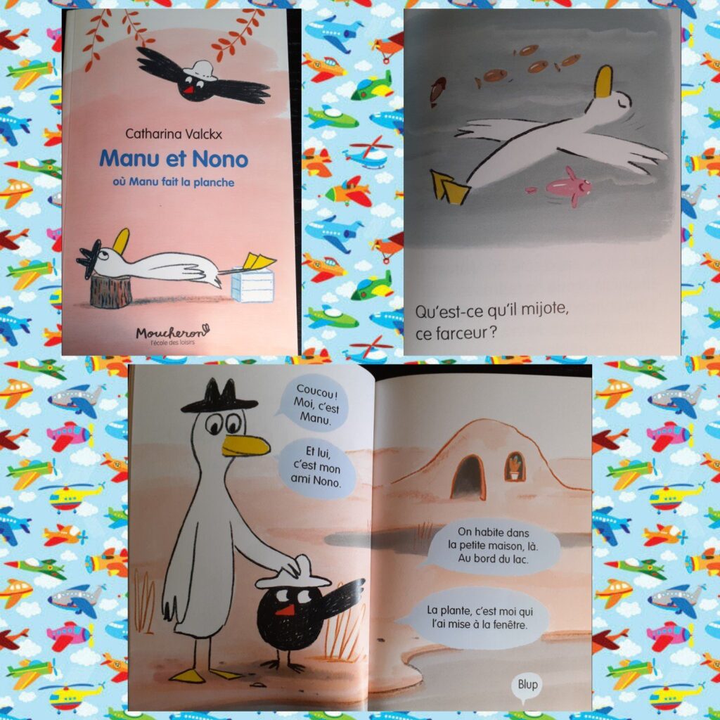 Manu et Nono, ou Manu fait la planche