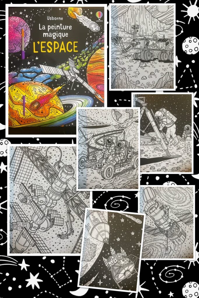 La peinture magique – L’espace