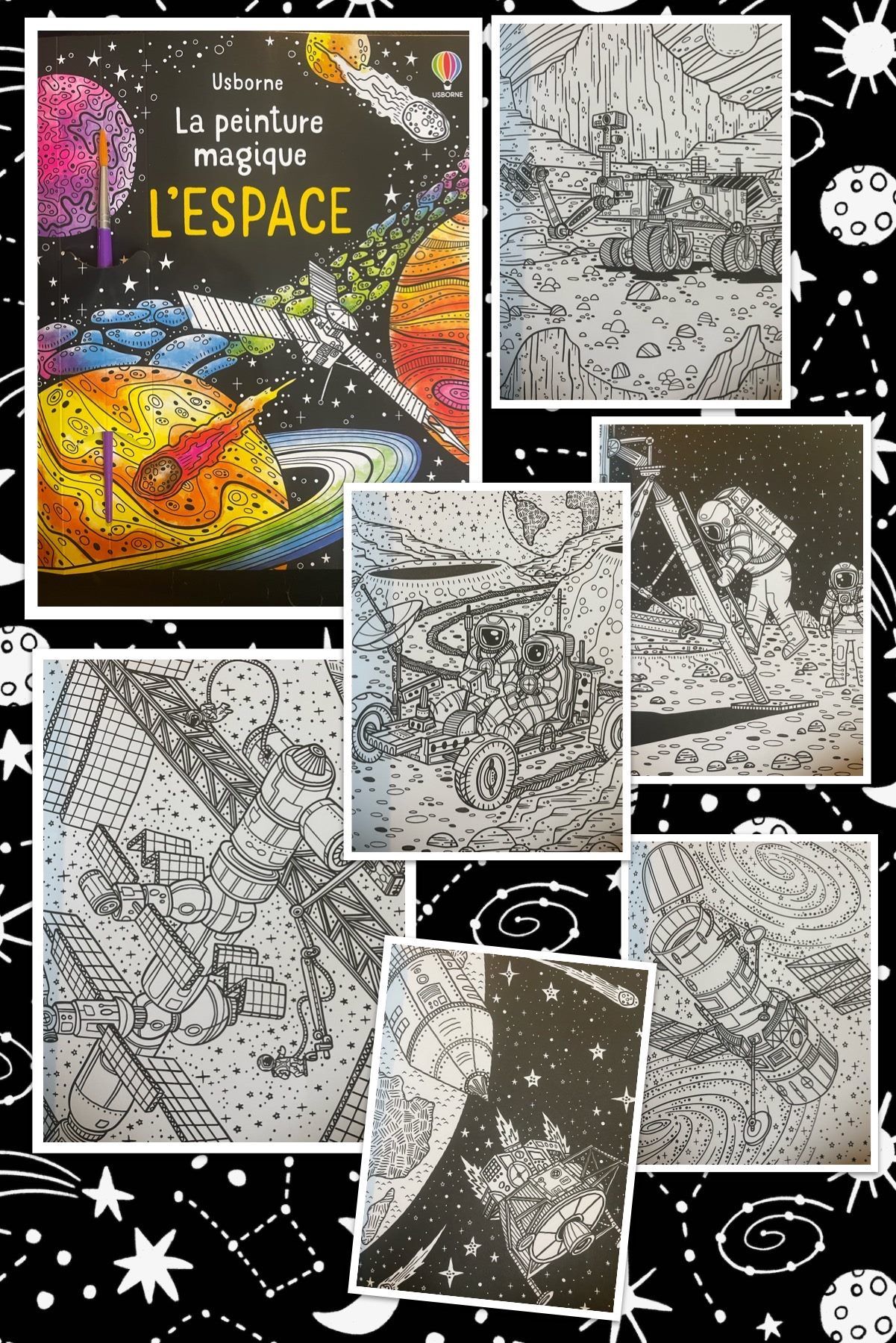 La peinture magique – L’espace