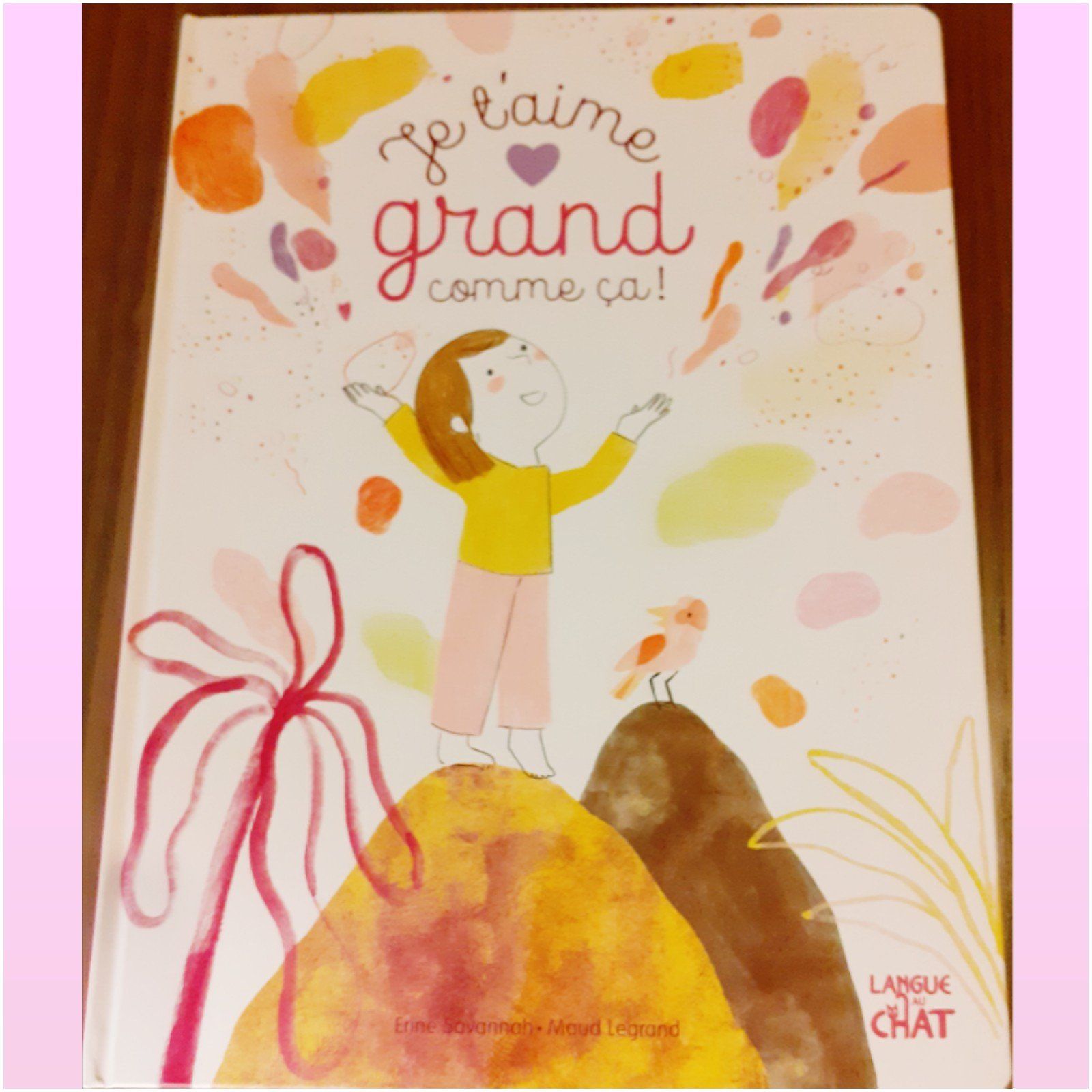 Je t’aime grand comme ça!