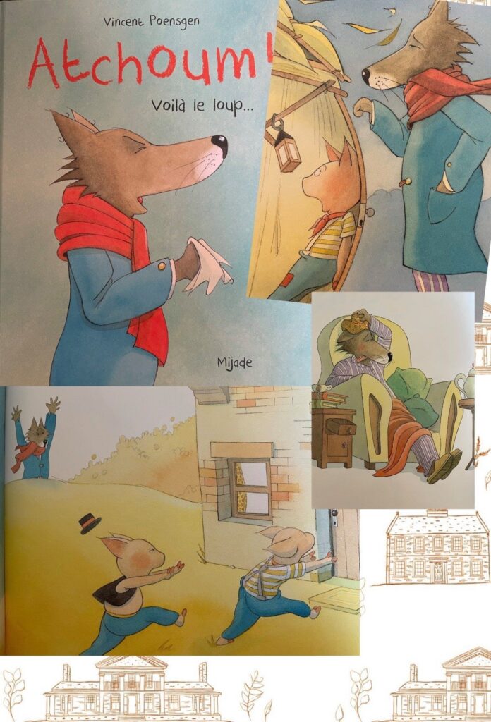 Atchoum!Voilà le loup…