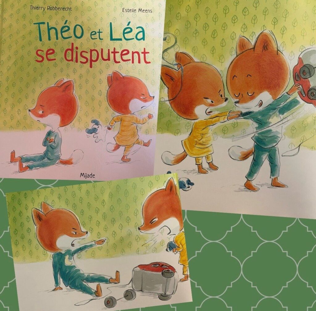 Théo et Léa se disputent