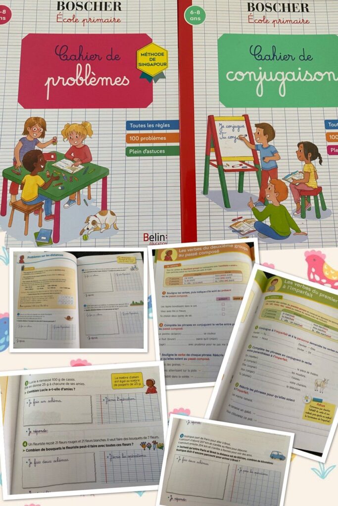 Cahier de problèmes – Cahier de conjugaison