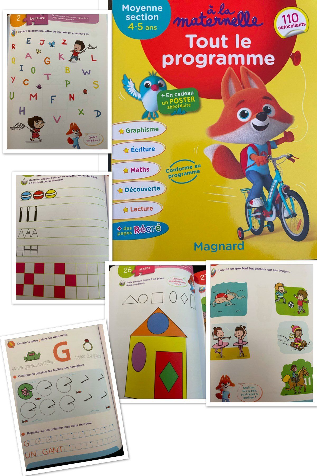 Tout le programme – Moyenne section, 4-5 ans