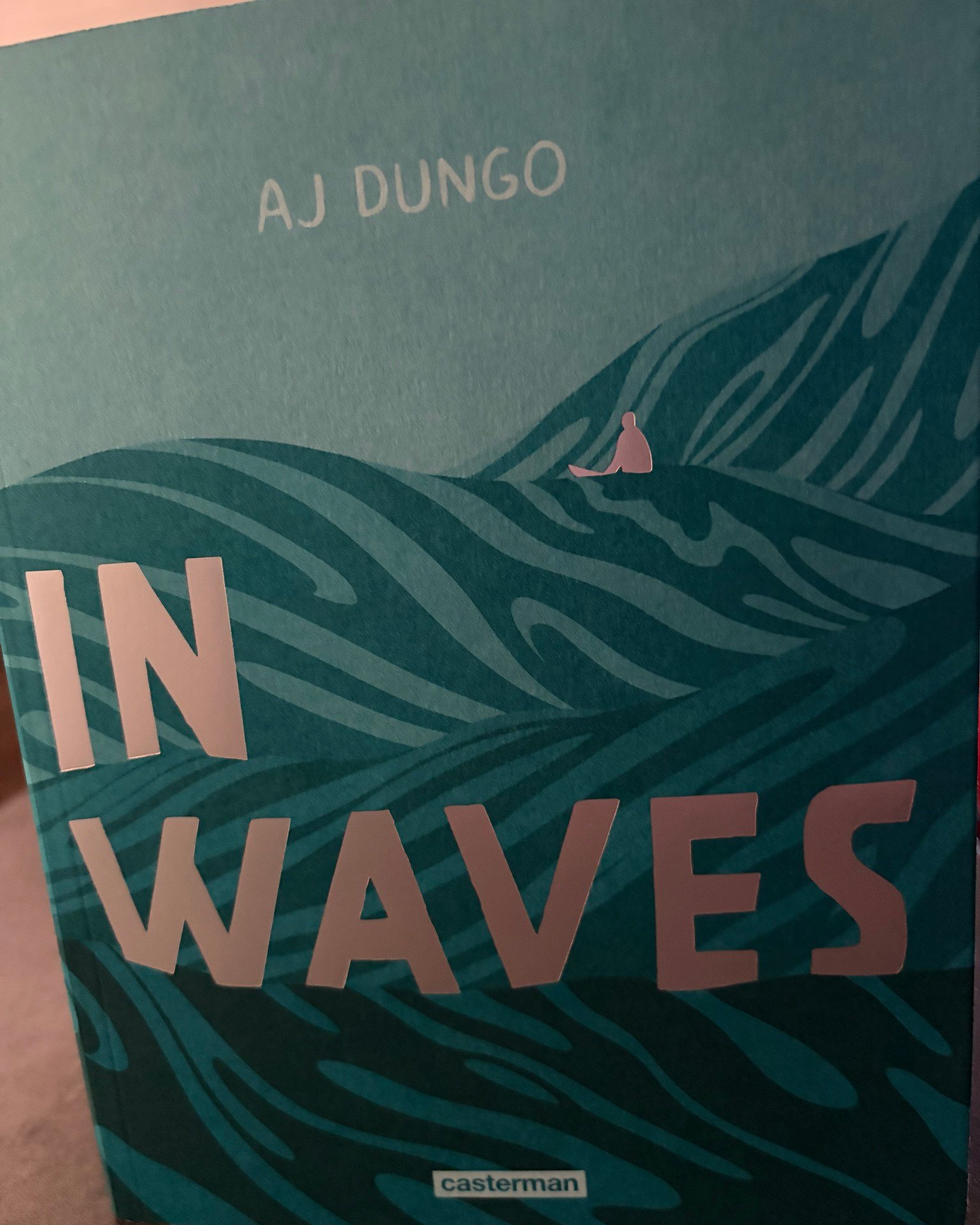 In waves.