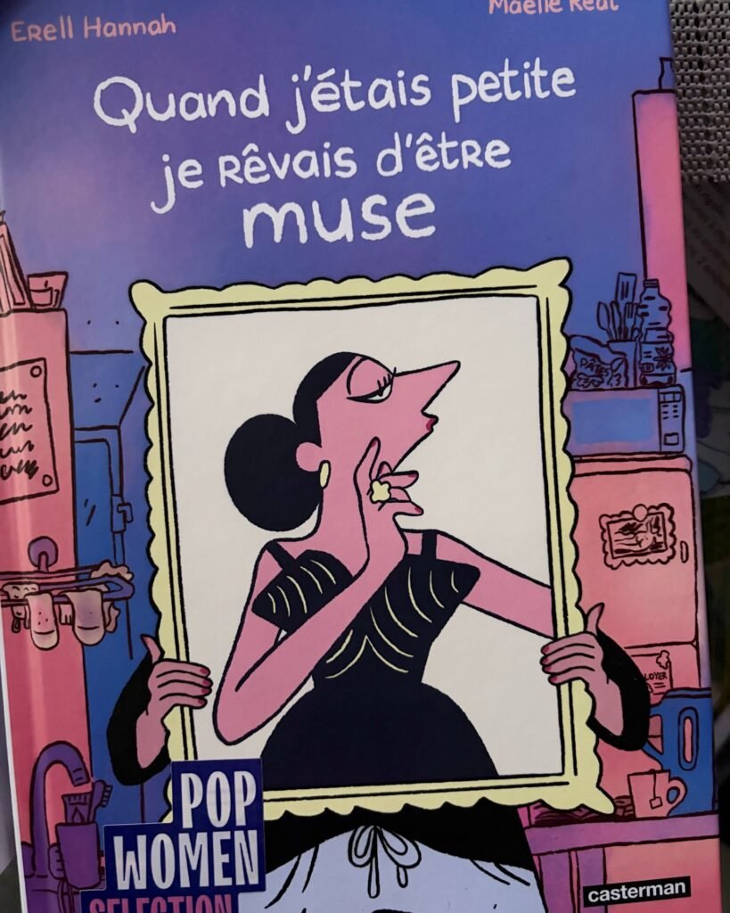 Quand j’étais petite je rêvais d’être muse 🖼️